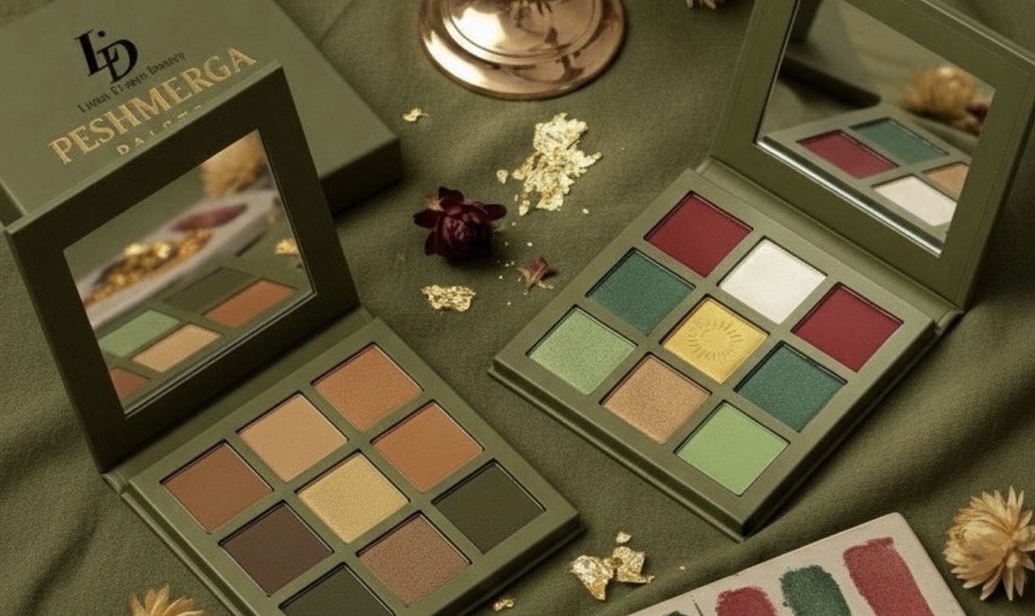 “Lizan Dizaye Besuty Makes Another History by Naming Another Makeup Piece Peshmerga and Kurdish Flag to Honor Kurdistan, Gaining Recognition Among Leading Global Makeup Brands”